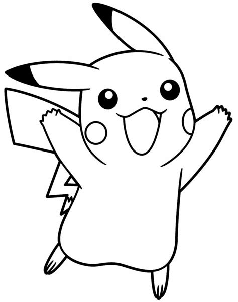 picachu para colorir|Pikachu para Colorir : 25 desenhos para imprimir